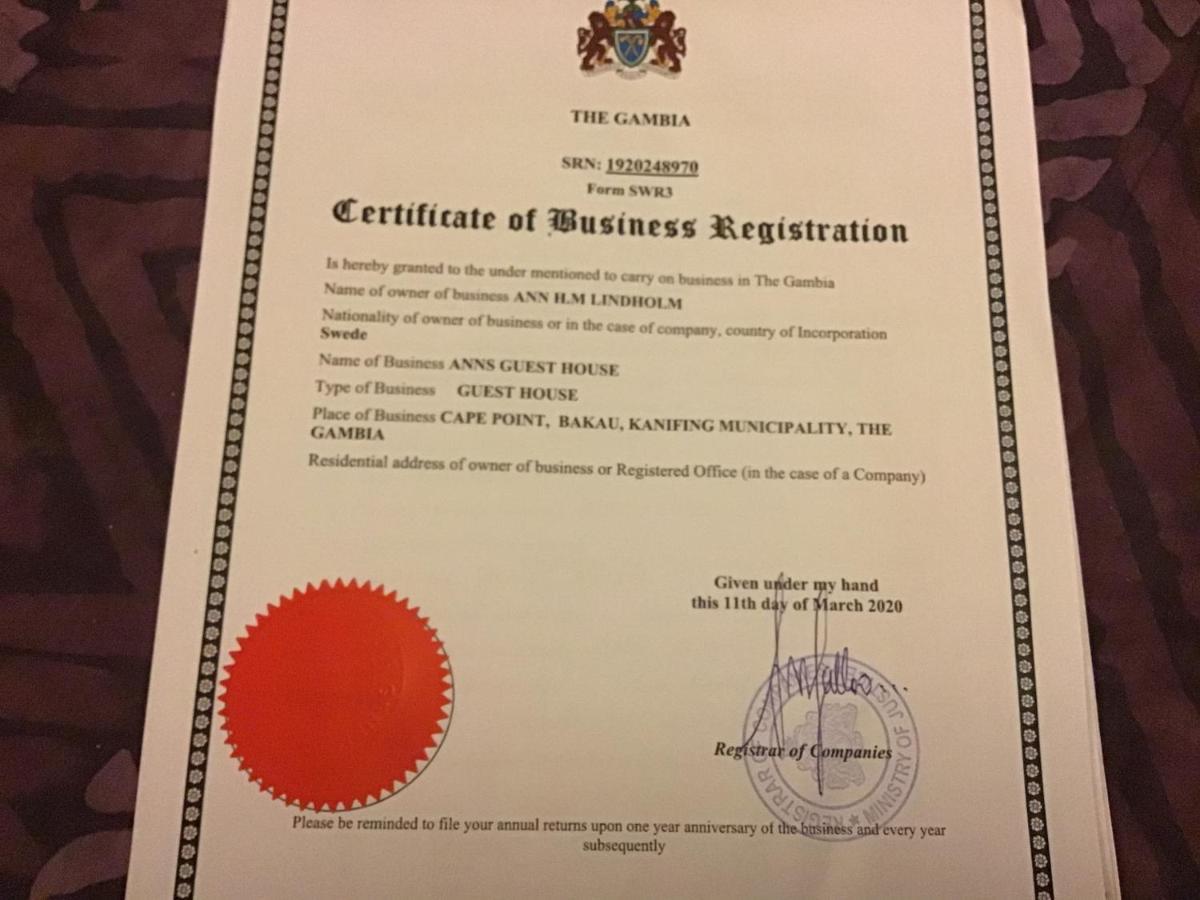 Anns Guesthouse Bakaugambia Dış mekan fotoğraf